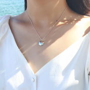 CRLi Twisted Round 925 Sterling Silver Necklace